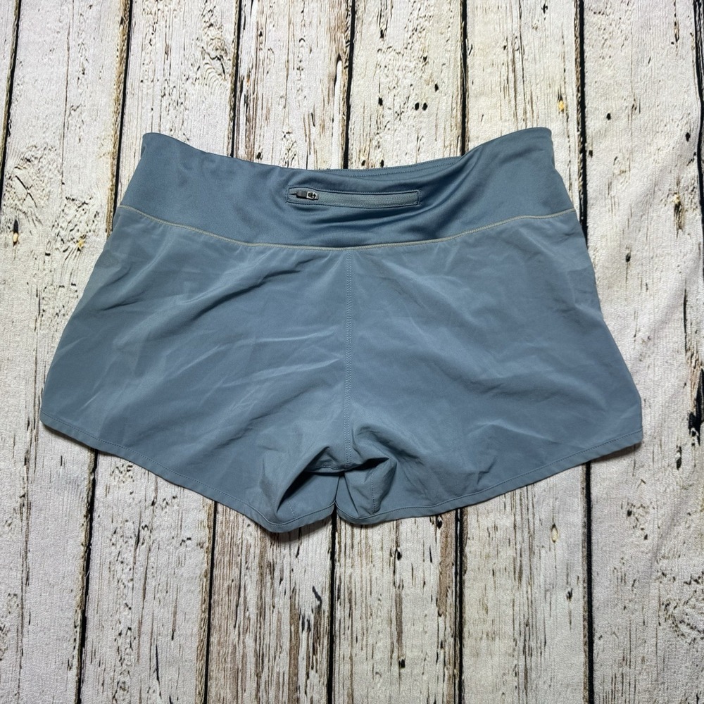 Free Fly Bamboo Lined Built In Brief Athletic Short Women's M Blue Running Gym - Picture 6 of 6